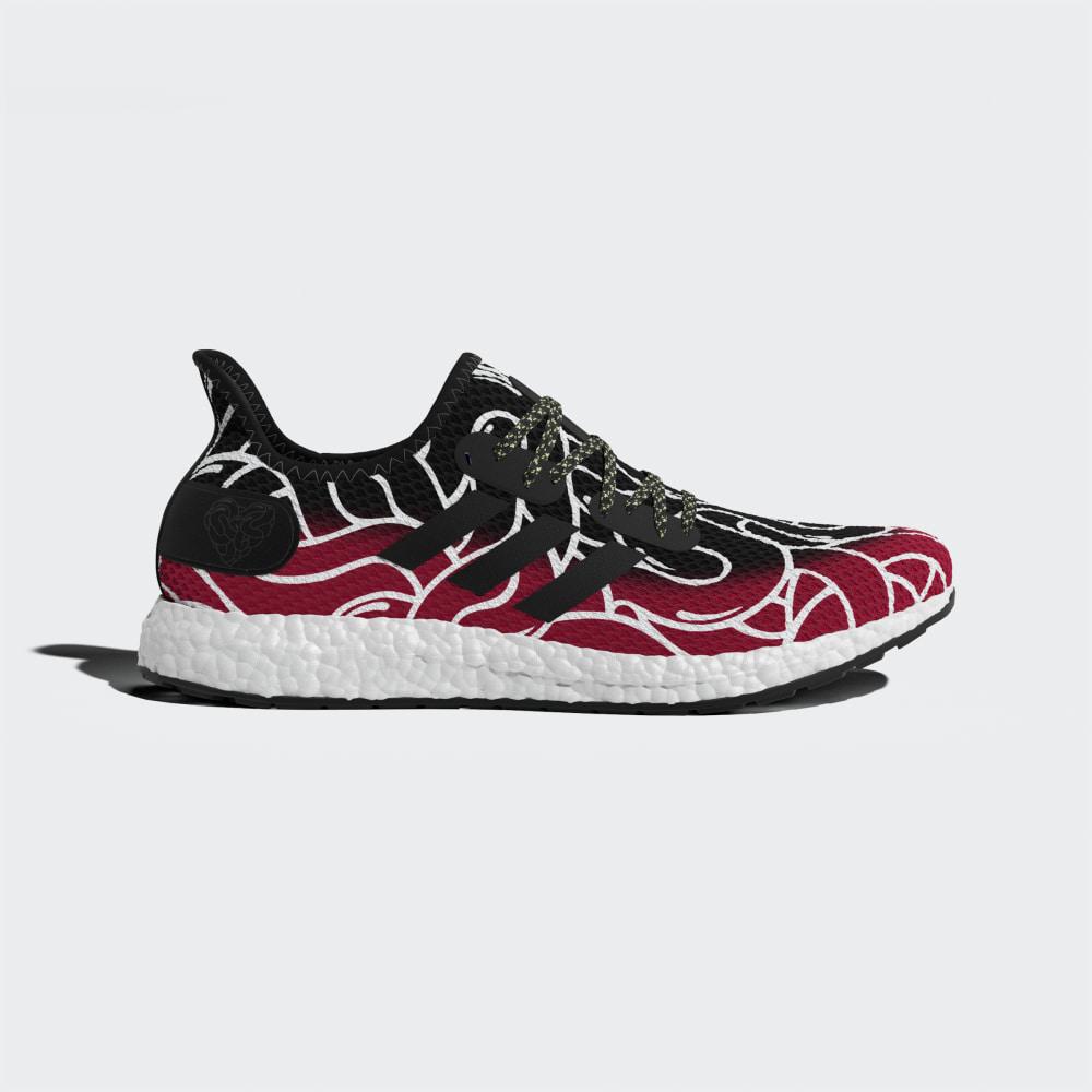 Adidasi Fotbal Adidas Speedfactory AM4MLS Dama Romania - Rosii/Negrii/Aurii Deschis EF2302